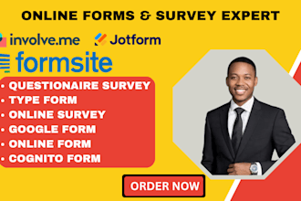 setup jotform involve me interact formsite online