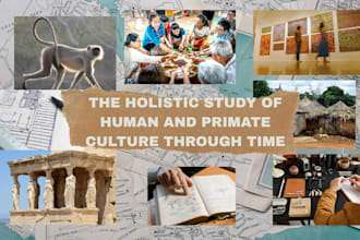 create cultural articles with an anthropological perspective
