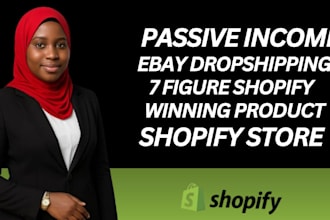 create a passive income ebay dropshipping store winning products