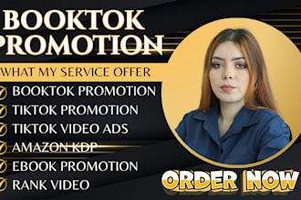 booktok tiktok promotion ebook marketing booktok book rank book tiktok video ads