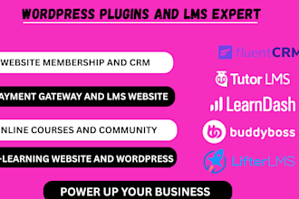 setup learndash lms, buddyboss, fluentcrm lifter lms