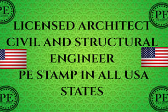 licensed architect, structural engineer, pe stamp file in new york, maine, utah