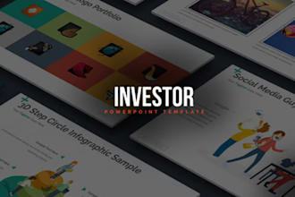 design powerpoint presentation, pitch deck for your business