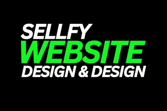 professional shopify sellfy store setup ecommerce website design SEO