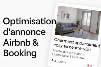 optimiser votre annonce airbnb et booking