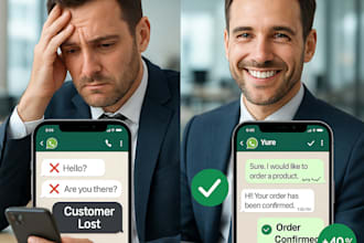 create a smart whatsapp chatbot for your restaurant or business