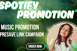 do german spotify music promotion , spotify presave campaign to german listeners