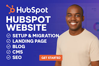 do hubspot setup migration landing page blog cms and SEO or hubspot website