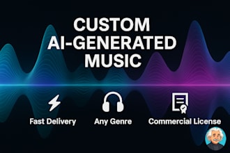 create a fully produced ai song tailored to your needs