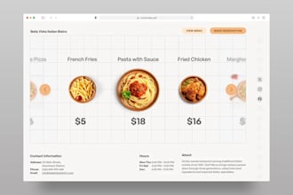 convert figma UI to responsive real webpages with modern animations