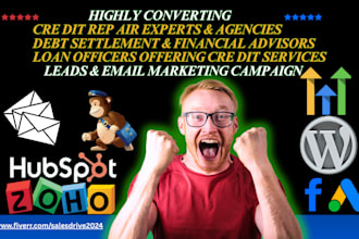 cre dit re pair leads mailchimp hubspot ghl email automation sales funnel