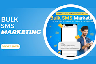 send bulk, text message, sms marketing campaign for business with twilio