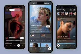 create a powerful social media app and chat app like instagram and snapchat