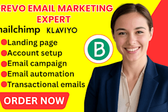 setup brevo email campaign transactional emails mailchimp klaviyo