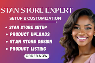 design and optimize your stan store for digital product sales
