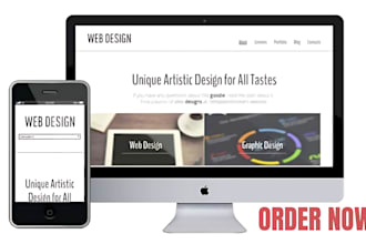 redesign, design or clone a website on wix, wordpress, shopify or more