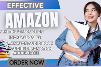 run amazon kdp ads book promotion audiobook acx to increase sales children book