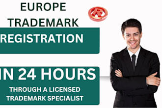 do trademark search and file to register your trademark in europe, germany spain