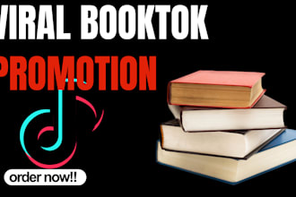 create viral booktok video tiktok marketing book marketing kindle book