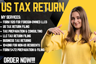 file forms 5472 and 1120 for foreign owned US llc