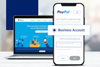 create a business account paypal, stripe, wise, payoneer
