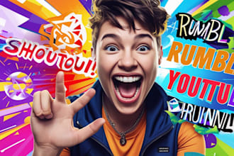 rumble shoutout video promotion channel promotion viral video organic views