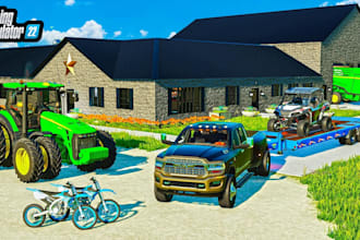 create custom mods for farming simulator 19,22,25 and farm sim server set