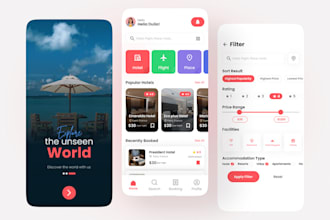 develop tour app, handyman app, uber clone app, driver app, rideshare app