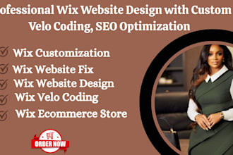 build, redesign, or fix your wix website with velo code and ecommerce