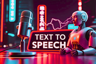 create a narration with realistic ai voiceovers in elevenlabs, male, femalen