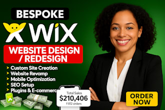 wix website redesign bespoke wix website wix web development wix website design