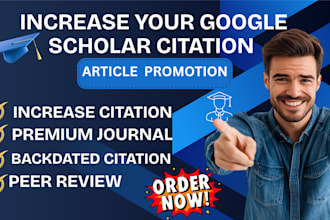 write and publish article in google scholar peer reviewed indexed journal
