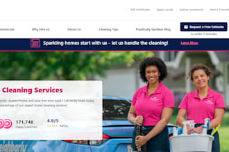 design landscaping, lawn care, solar, junk, cleaning, pressure washing website