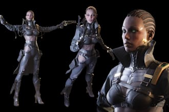 3d realistic character modeling metahuman character game daz 3d unreal engine 5