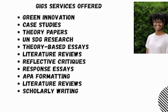 write case studies, and reports on information technology  climate change