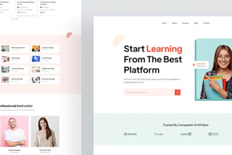 do online course website in wordpress, teachable, thinkific, kajabi, podia