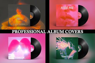 design professional music cover art