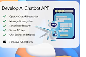 develop ai chatbot website ai saas app ai mobile app ai software using chatgpt