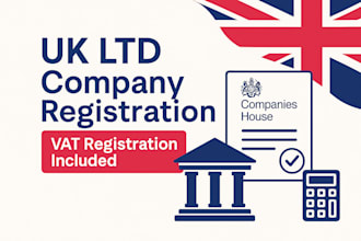 handle UK business registration and vat filing for you, hmrc, vat return