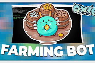 create discord game bot, cheated bot, mmorpg bot, farm bot, video game bot