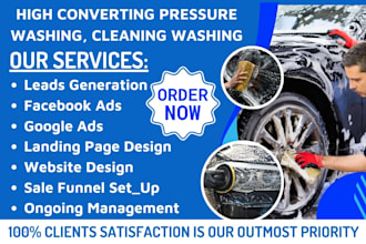 pressure washing lead pressure washing facebook ads cleaning google ads video ad