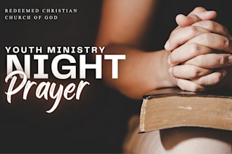 create church flyer marketing flyer event flyer postcard in less than 5 hours