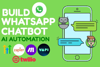 build whatsapp chatbot ai automation n8n openai make com meta cloud api fix flow