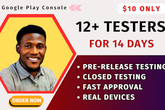 provide 12 testers google play closed app testing website testing ios app review