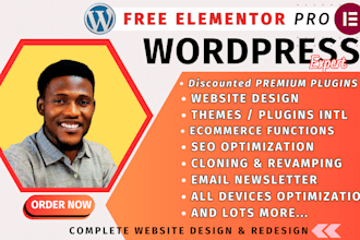 do wordpress with elementor pro website design elementor pro website redesign