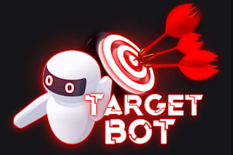 create a smart target bot with real time tracking, auto actions and behavioral