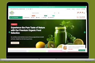 design grocery store grocery website grocery shopify store food shopify store