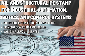 pe stamp industrial automation, robotics, and control systems