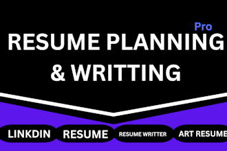 provide full executive resume writer service delivery