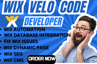 wix velo code wix cms wix database dynamic page wix automation wix seo fix wix